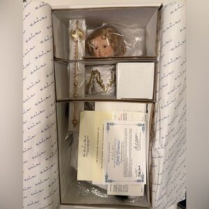 Danbury Mint Shirley Temple “Little Princess” Porcelain Doll w/ COA